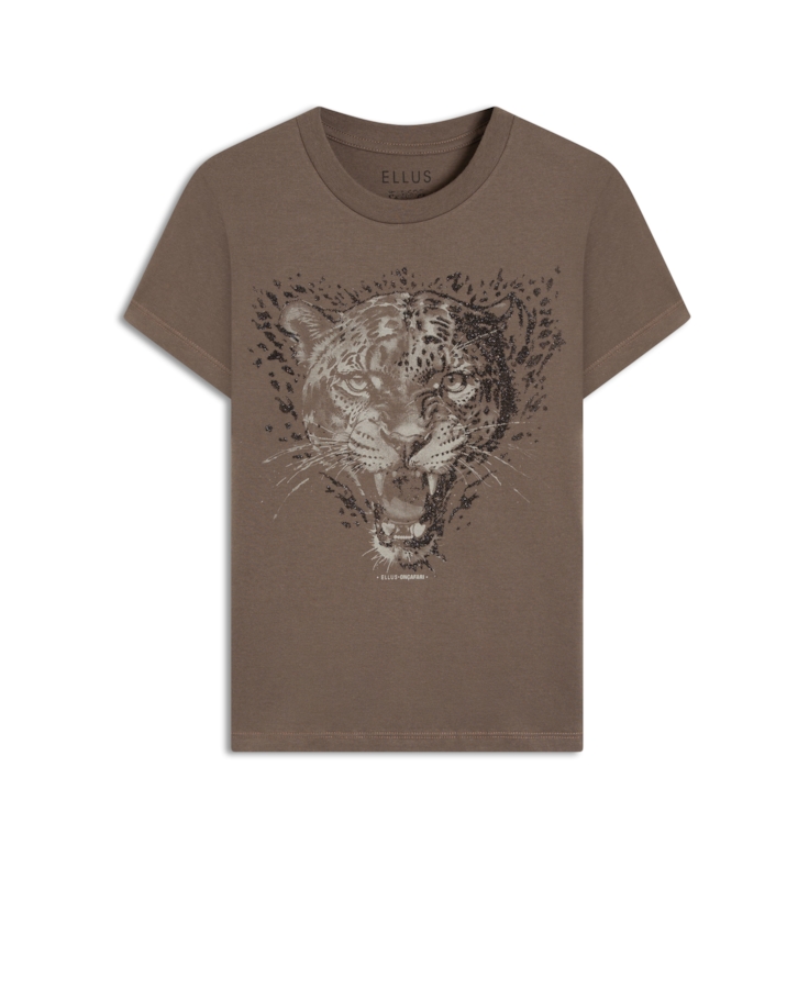 Blusa Onçafari Shine Tabaco