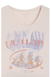 Blusa Outlaw Horses Sandy
