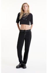 Blusa Over Cropped Gothic Preto