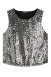 Blusa Paete Ellus Prata