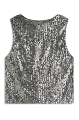 Blusa Paete Ellus Prata