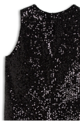 Blusa Paetê Glow Sleeveless Preto