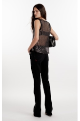 Blusa Paetê Shine Preto