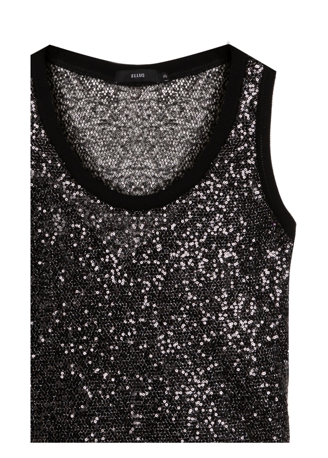 Blusa Paetê Shine Preto