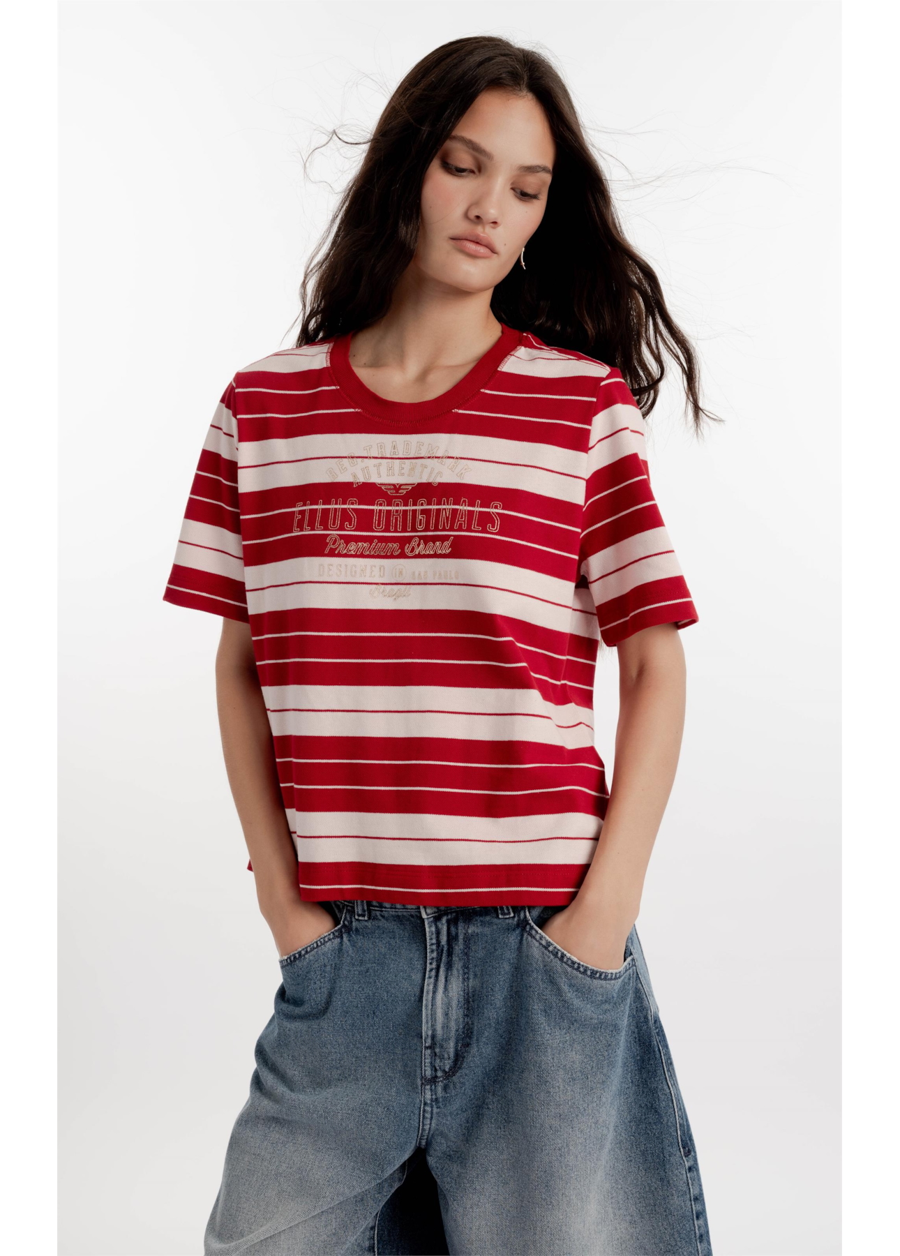 Blusa Piquet Ellus Vermelho