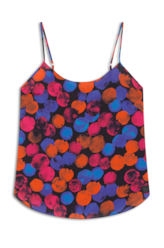 Blusa Polkadot u Neckline Padrao 5