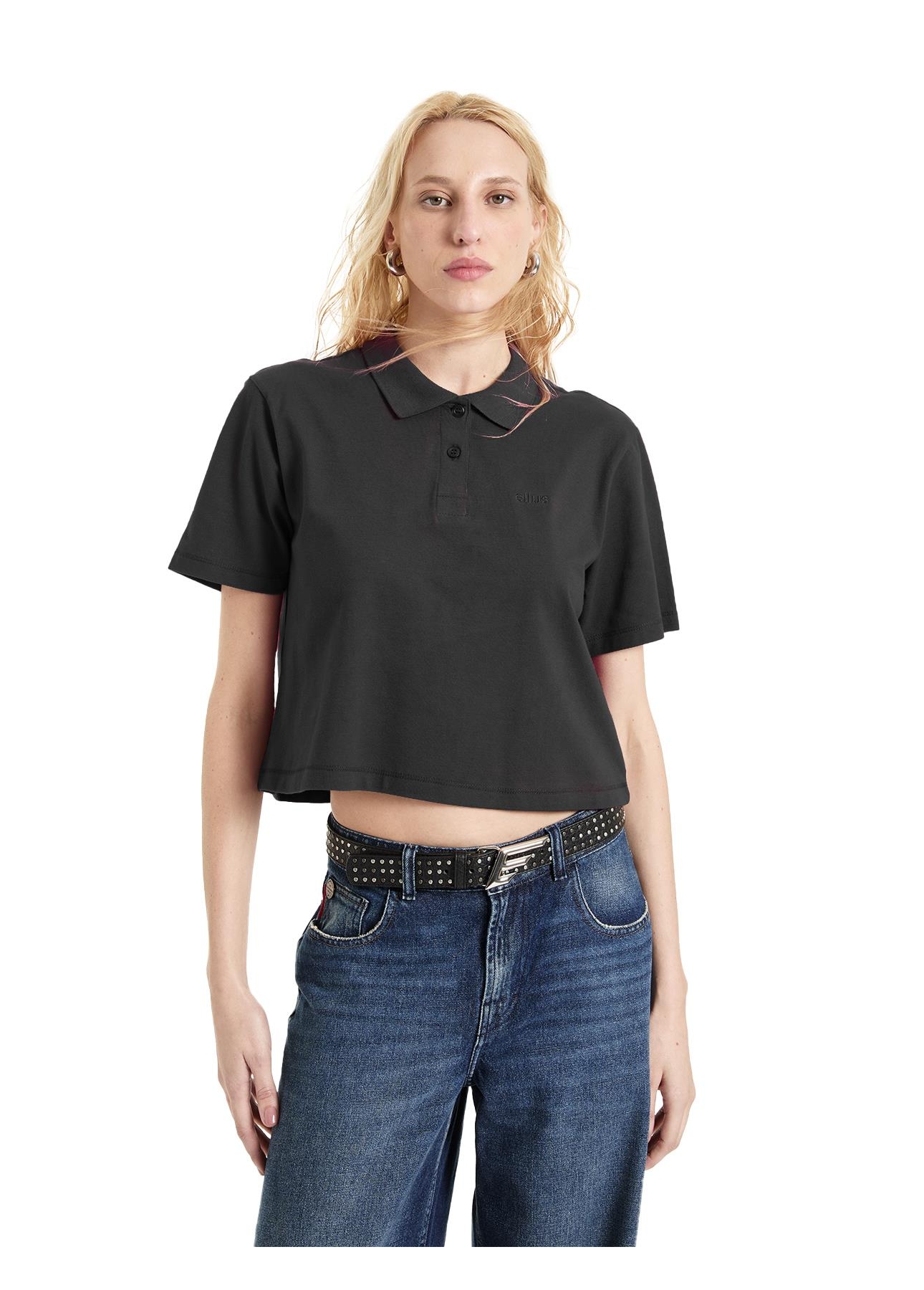 Blusa Polo Ellus Preto