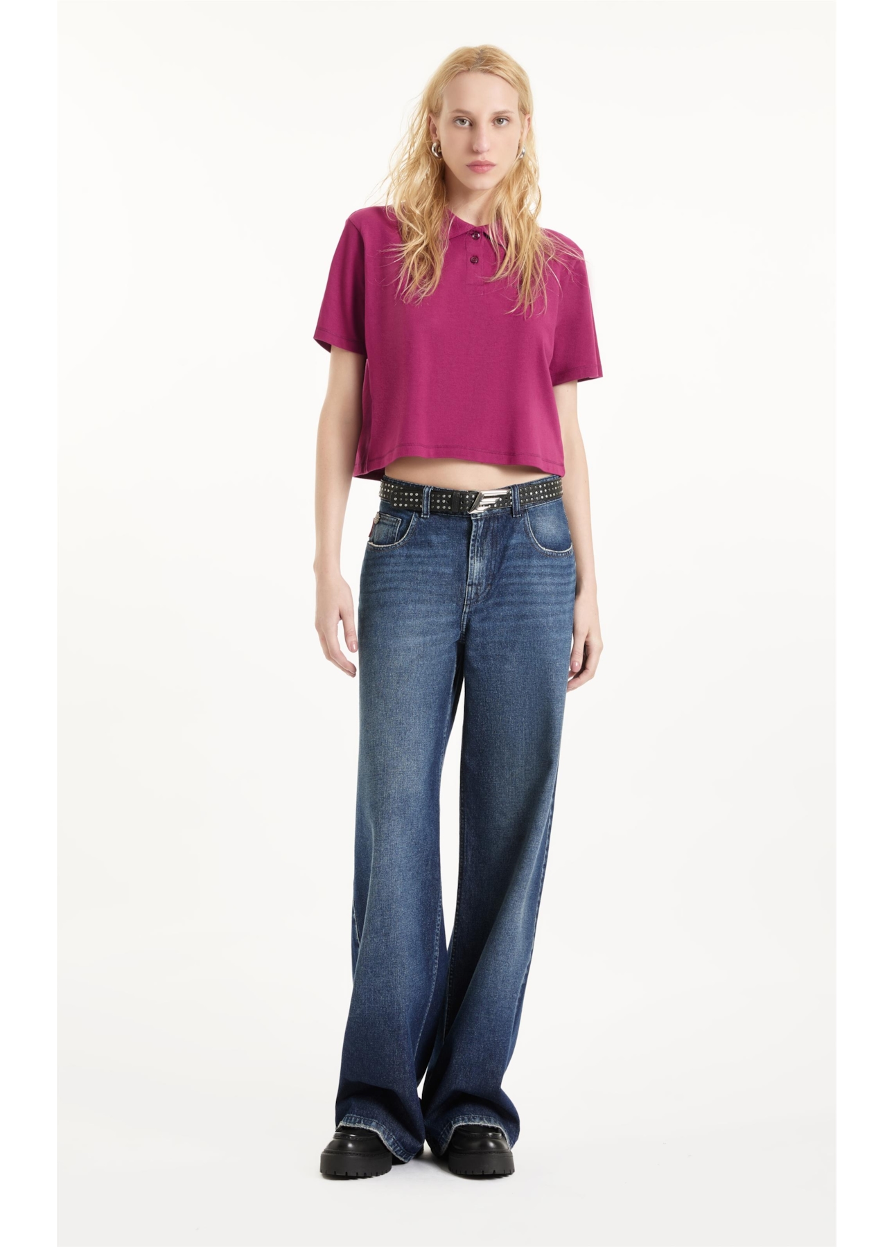 Blusa Polo Ellus Rosa