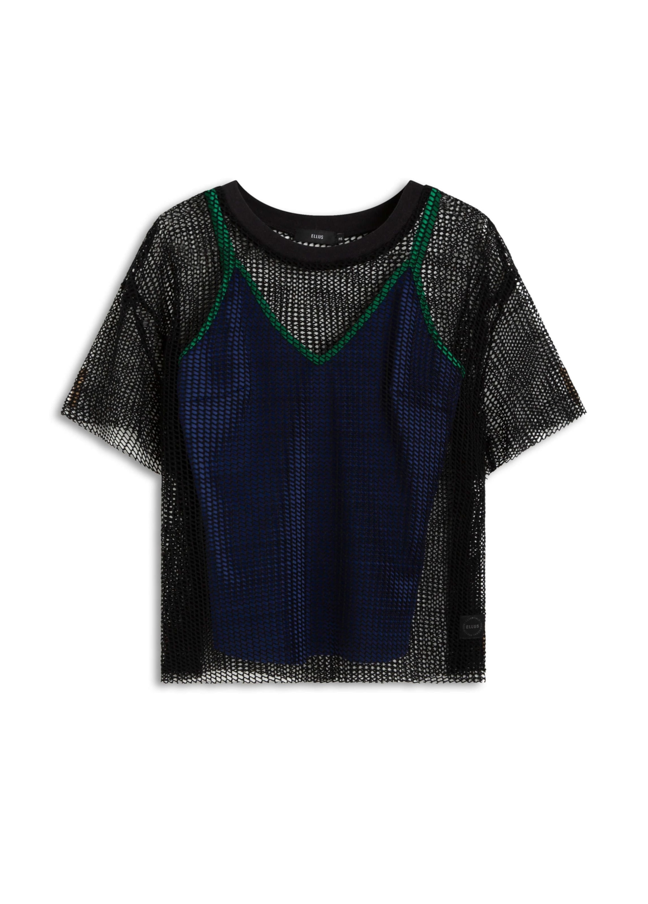 Blusa Power Fit Cropped Preto