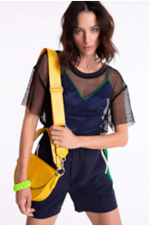 Blusa Power Fit Cropped Preto