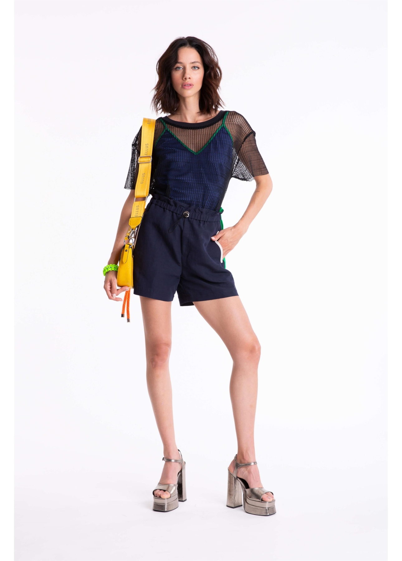 Blusa Power Fit Cropped Preto