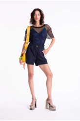 Blusa Power Fit Cropped Preto