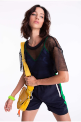 Blusa Power Fit Cropped Preto