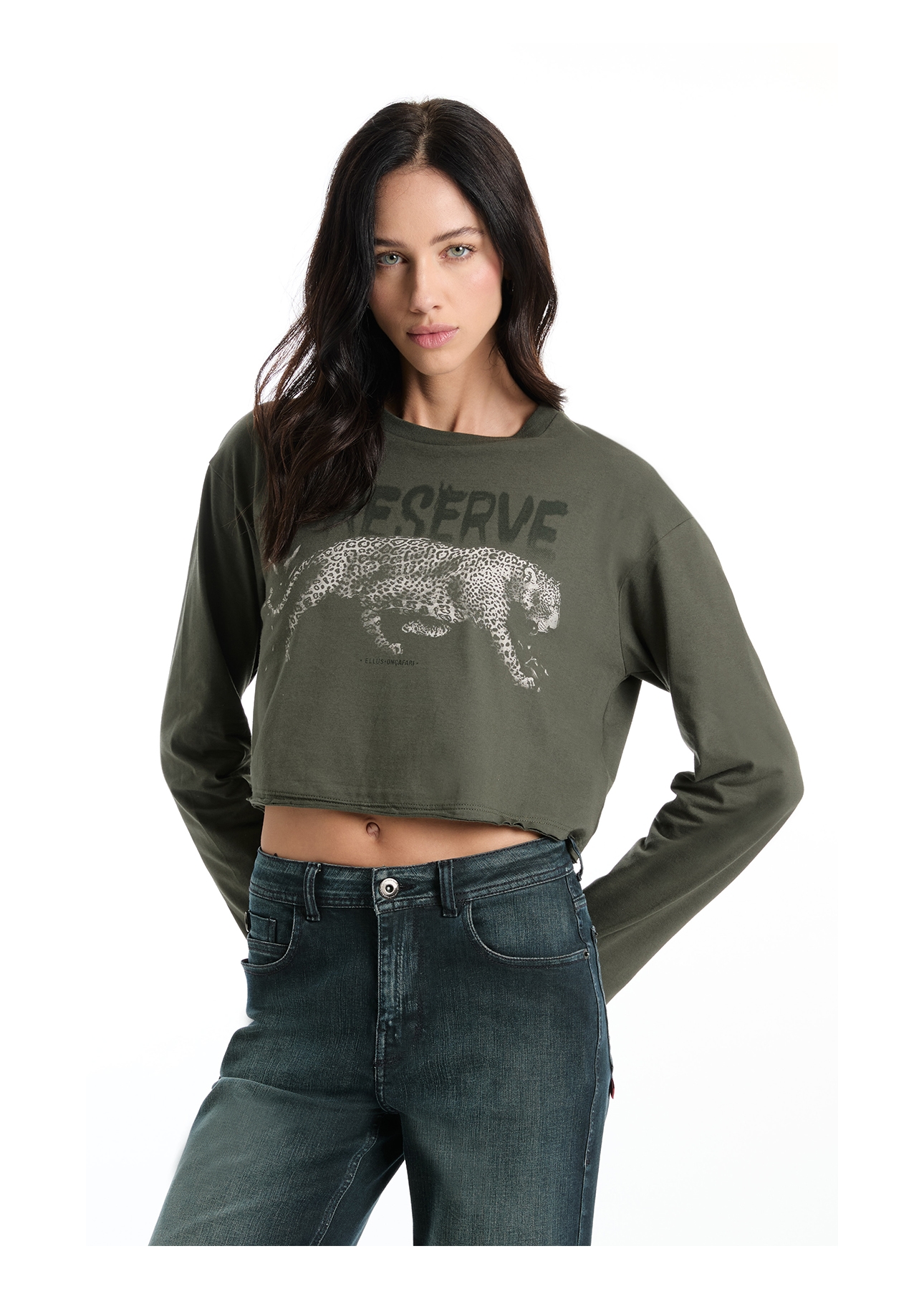 Blusa Preserve Onçafari Floresta