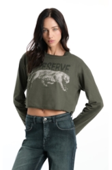 Blusa Preserve Onçafari Floresta
