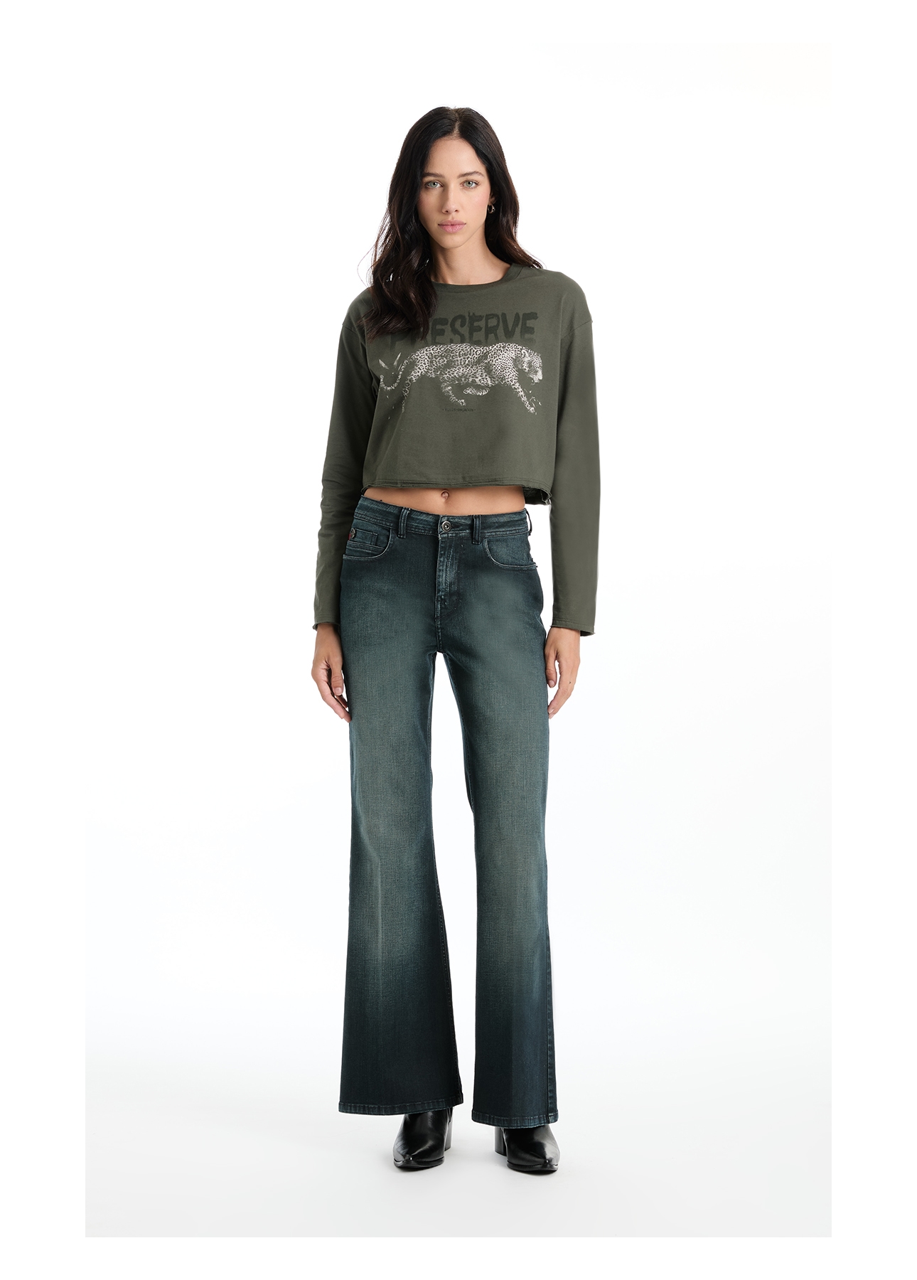 Blusa Preserve Onçafari Floresta