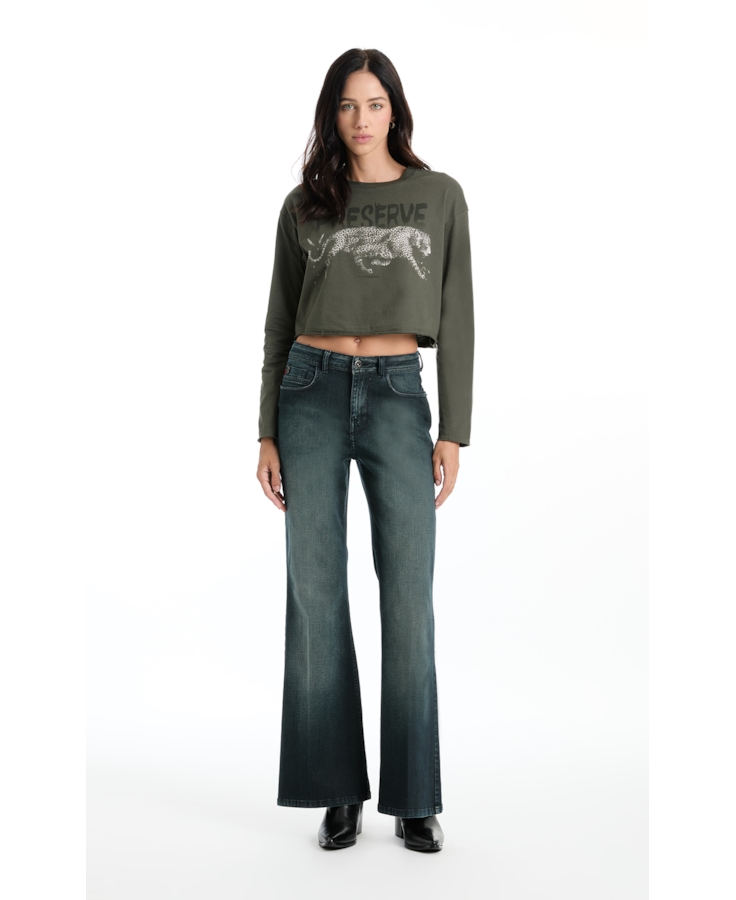Blusa Preserve Onçafari Floresta
