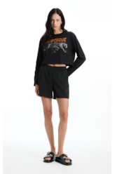 Blusa Preserve Onçafari Preto