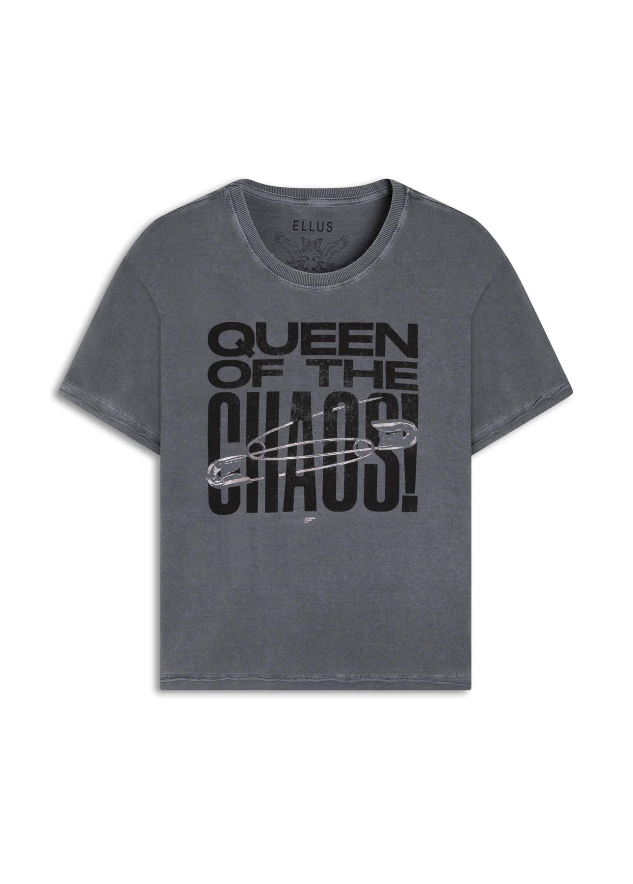 Blusa Queen The Chaos Ellus Grafite
