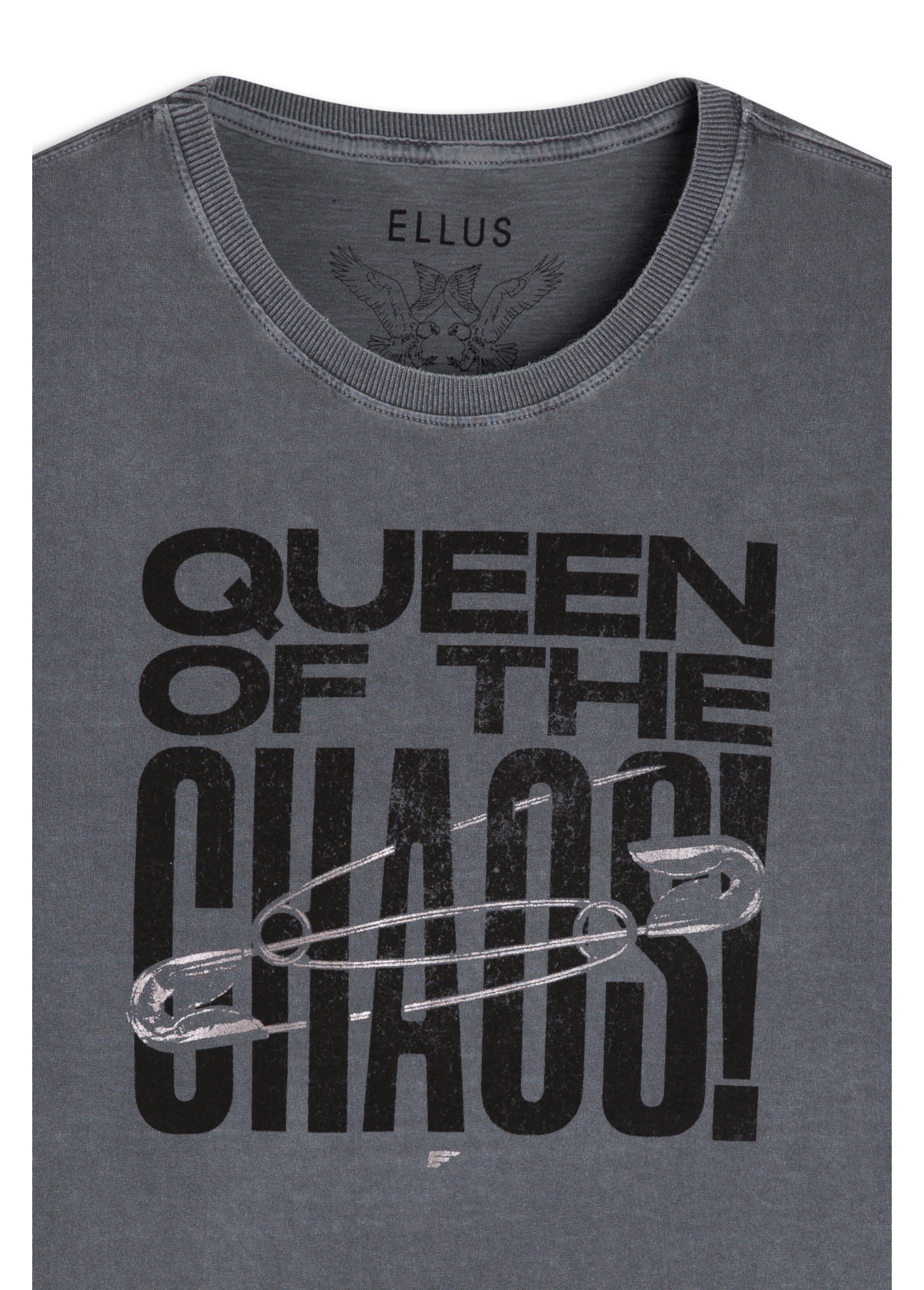 Blusa Queen The Chaos Ellus Grafite
