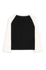 Blusa Raglan Night City Preto