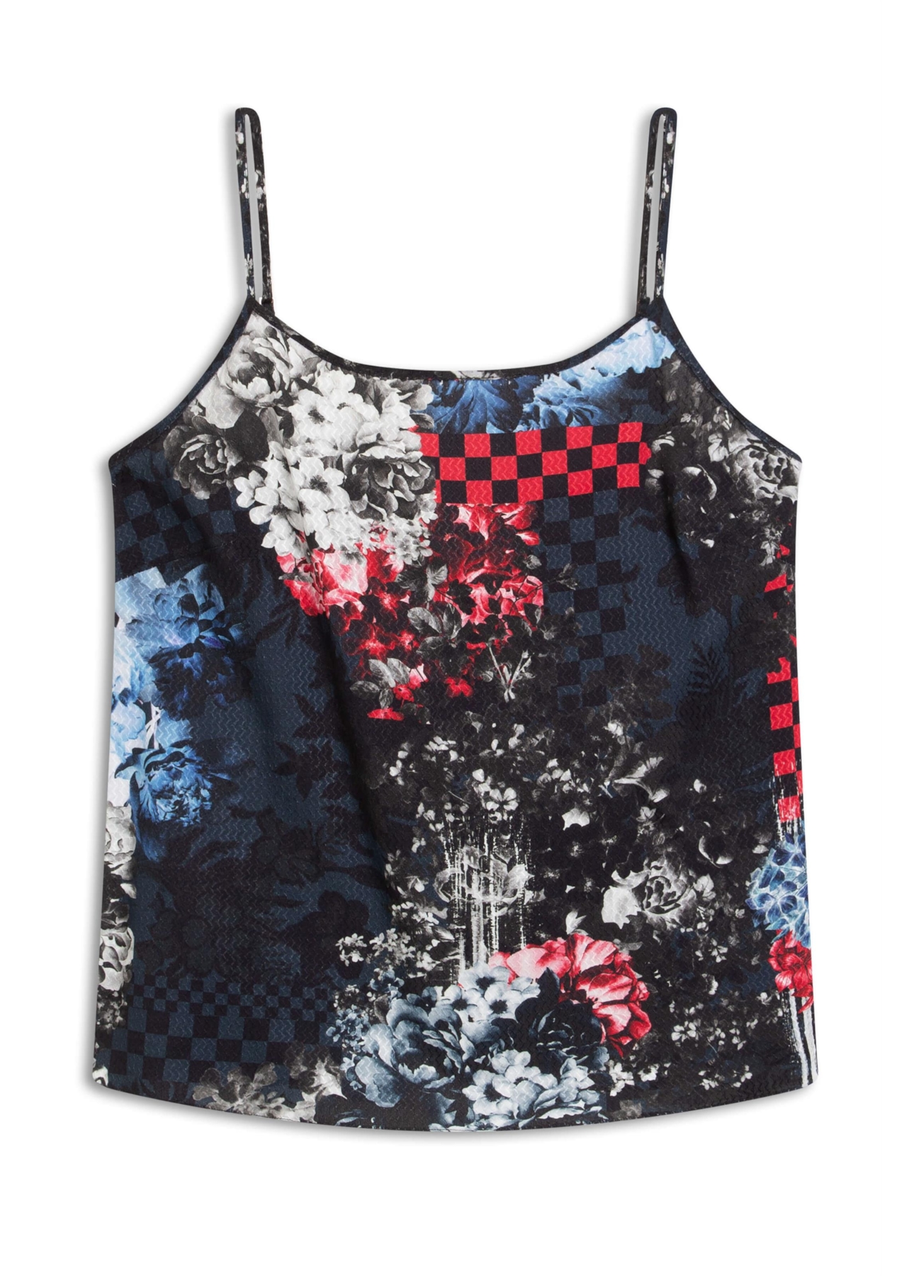 Blusa Rayon Motor Bloom Marinho
