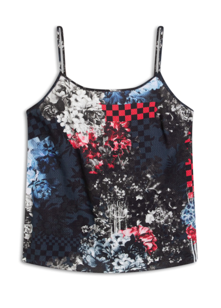 Blusa Rayon Motor Bloom Marinho