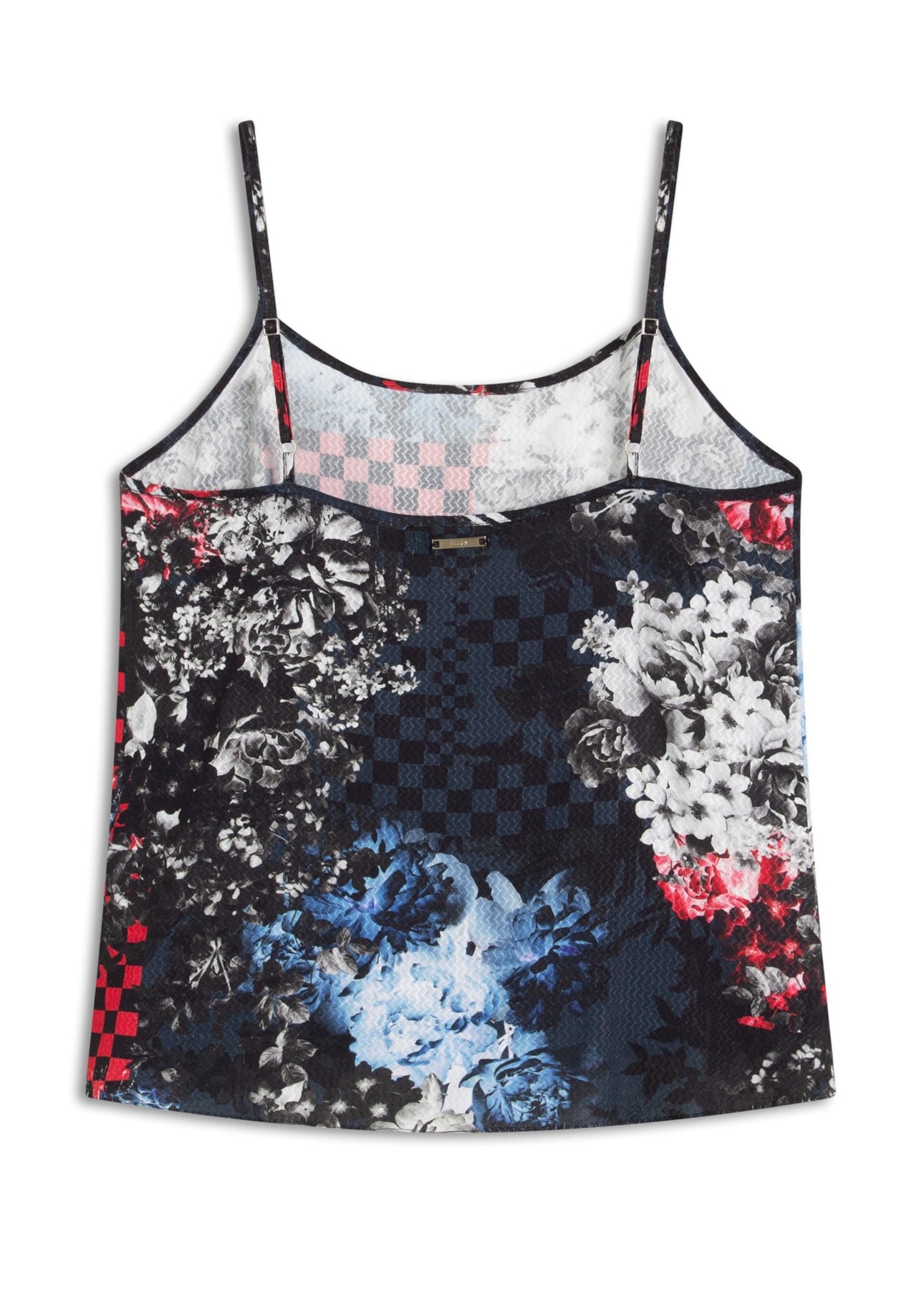 Blusa Rayon Motor Bloom Marinho