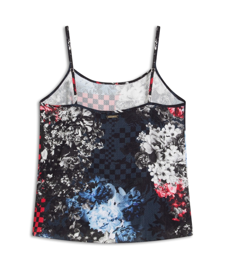Blusa Rayon Motor Bloom Marinho