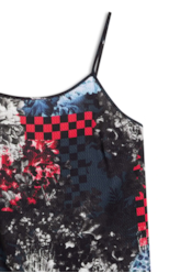 Blusa Rayon Motor Bloom Marinho
