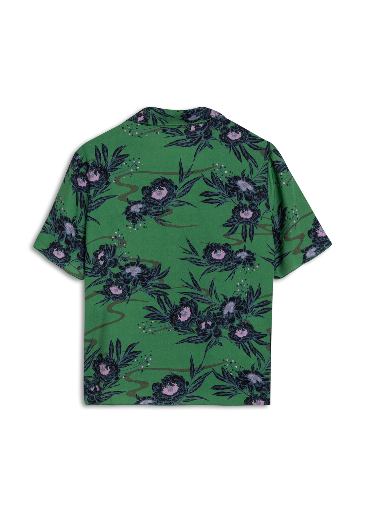 Blusa Rayon Peony Estampado Verde Bandeira