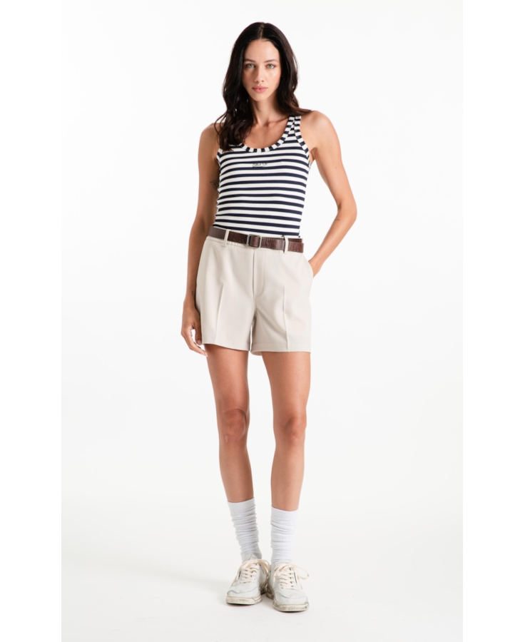 Blusa Regata Ellus Co Striped Dark Navy