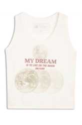 Blusa Regata Linho Earth Off White