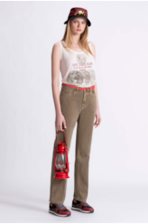 Blusa Regata Linho Earth Off White