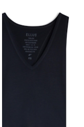 Blusa Regata Rib Back Cutout Dark Brown