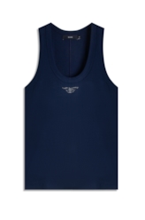 Blusa Regata Rib Easa Mirror Hotfix Dark Navy