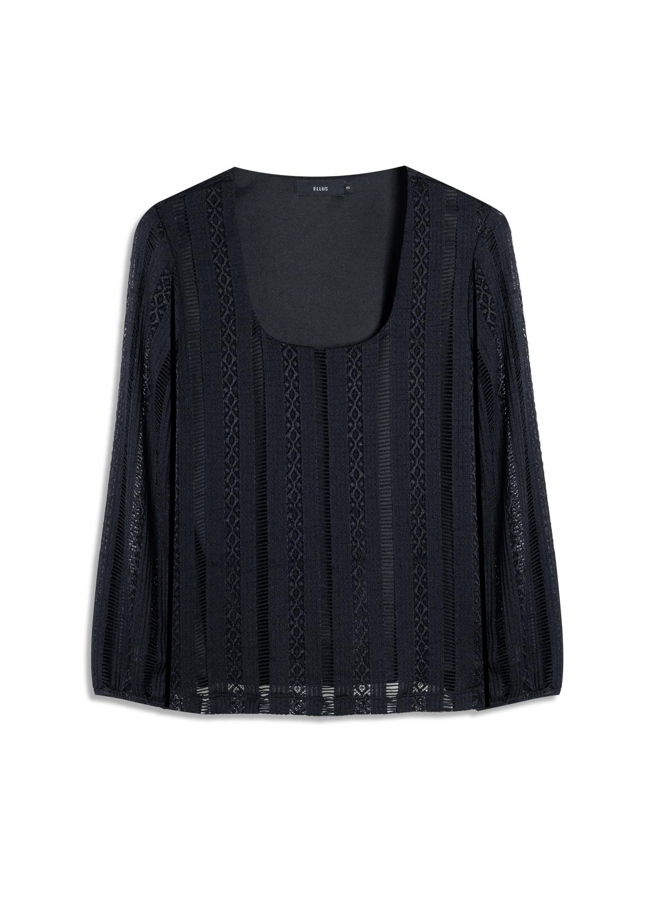 Blusa Renda Palito Dondo Preto