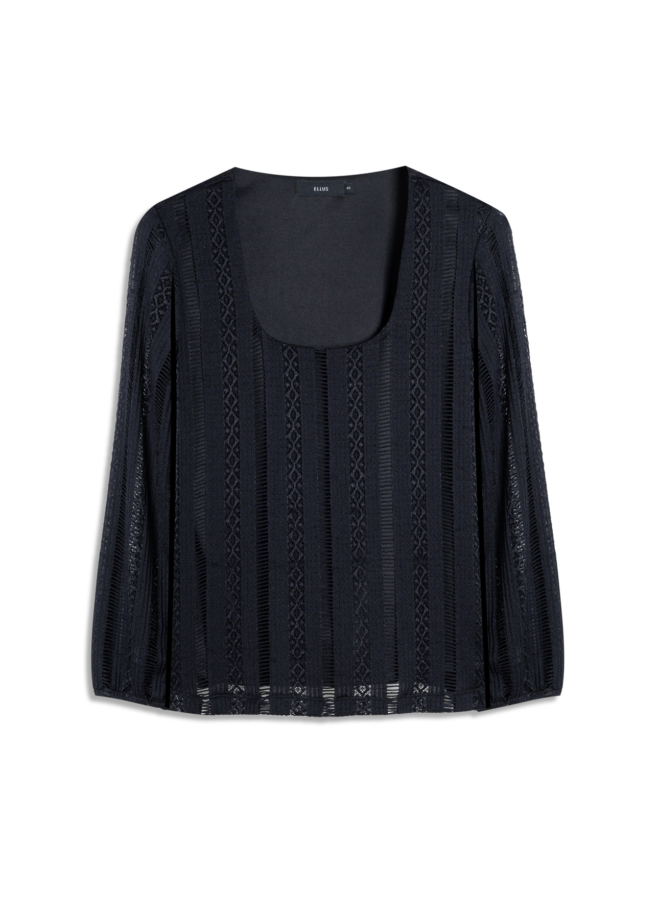 Blusa Renda Palito Dondo Preto