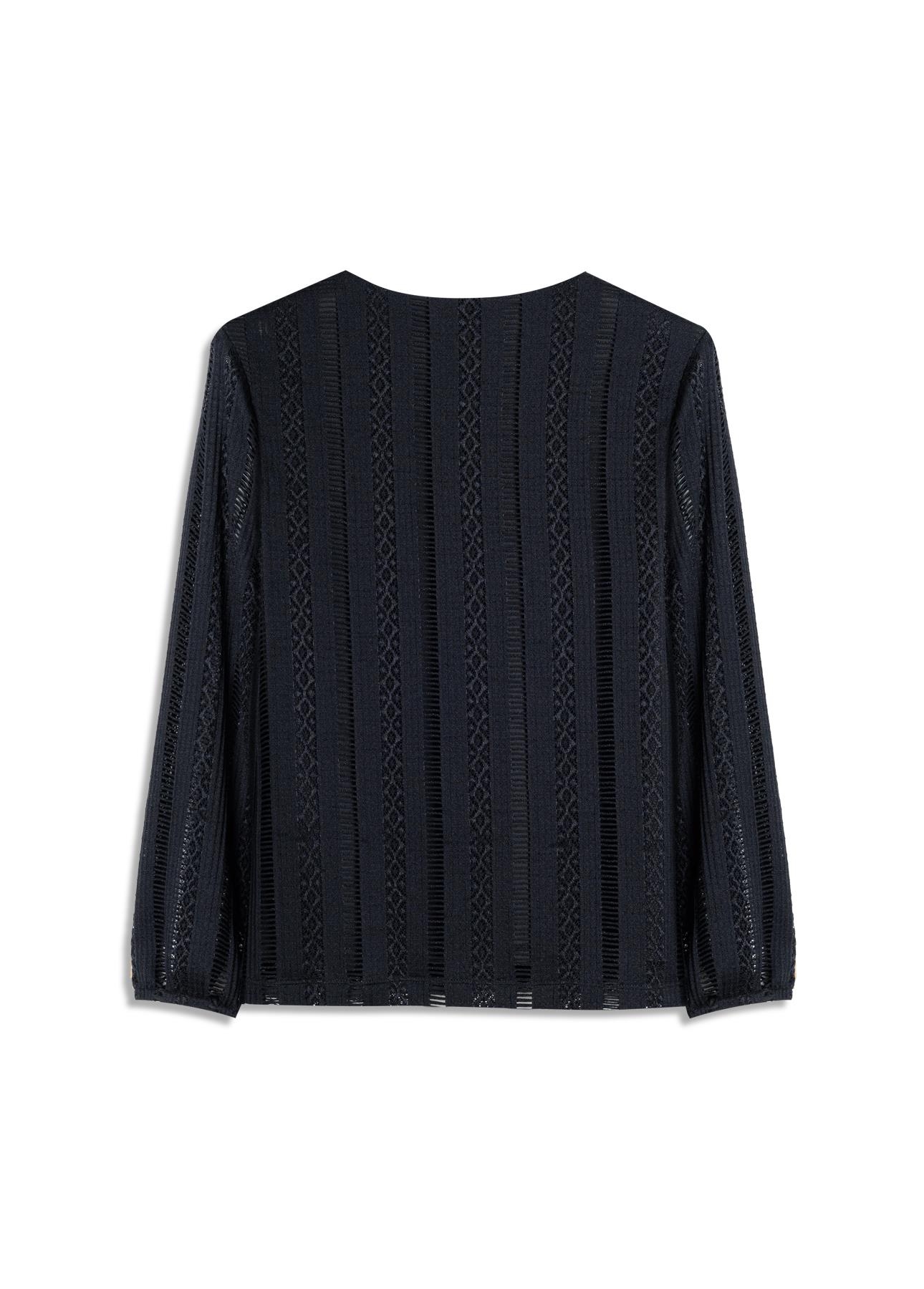 Blusa Renda Palito Dondo Preto