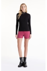 Blusa Rib Basic Preto