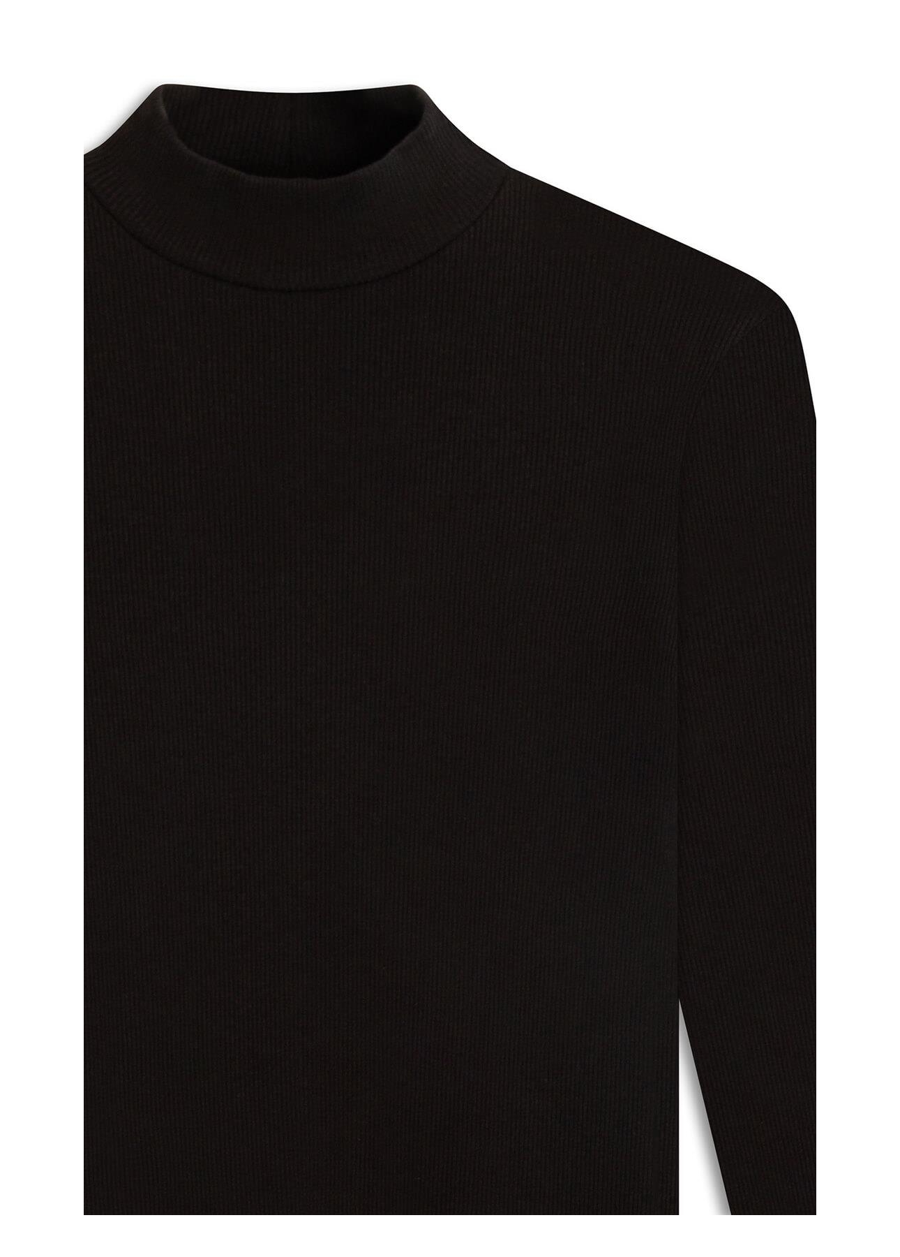 Blusa Rib Basic Preto