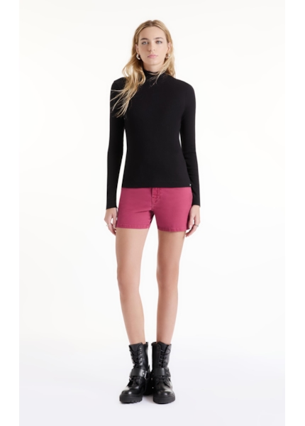 Blusa Rib Basic Preto