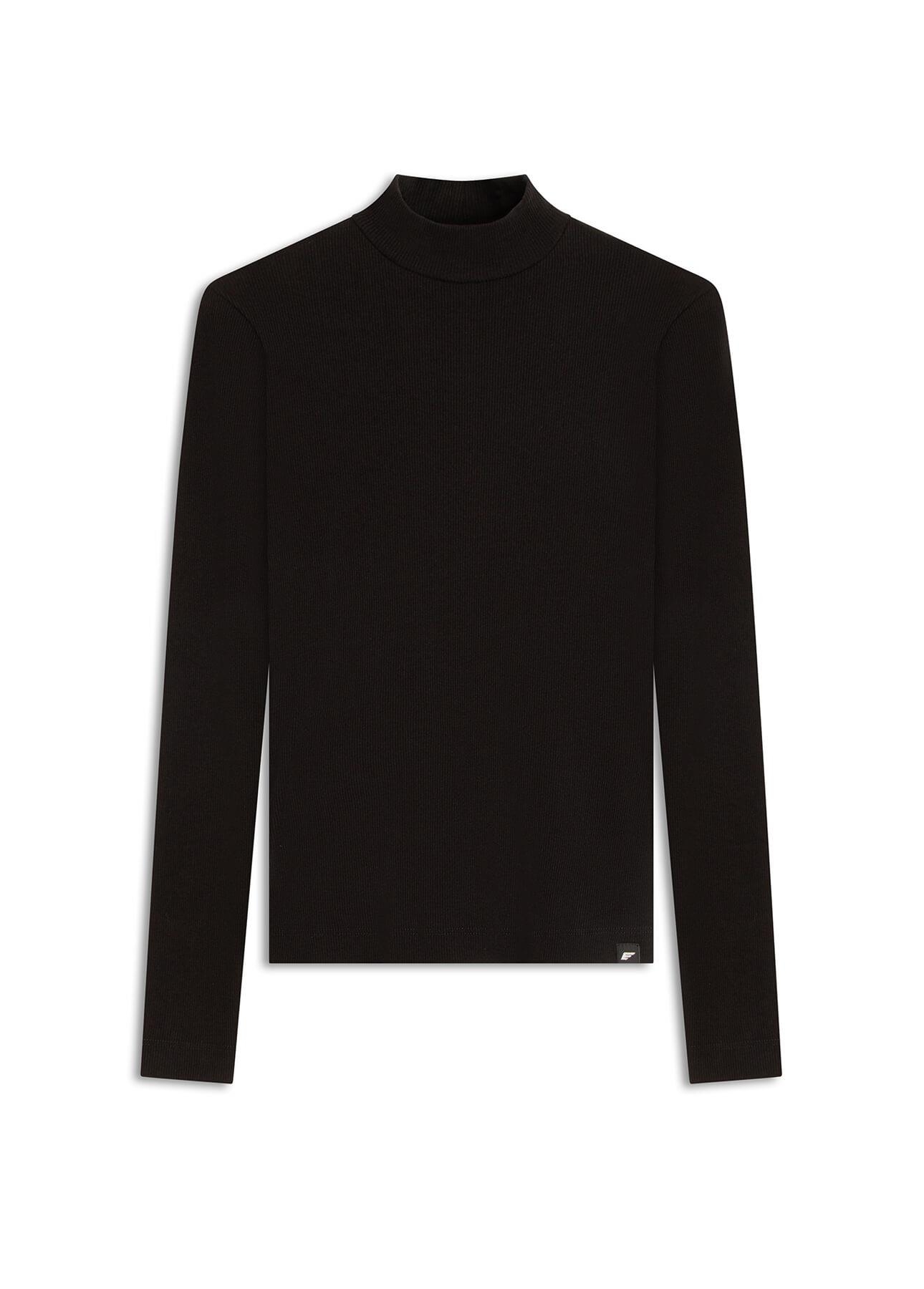 Blusa Rib Basic Preto