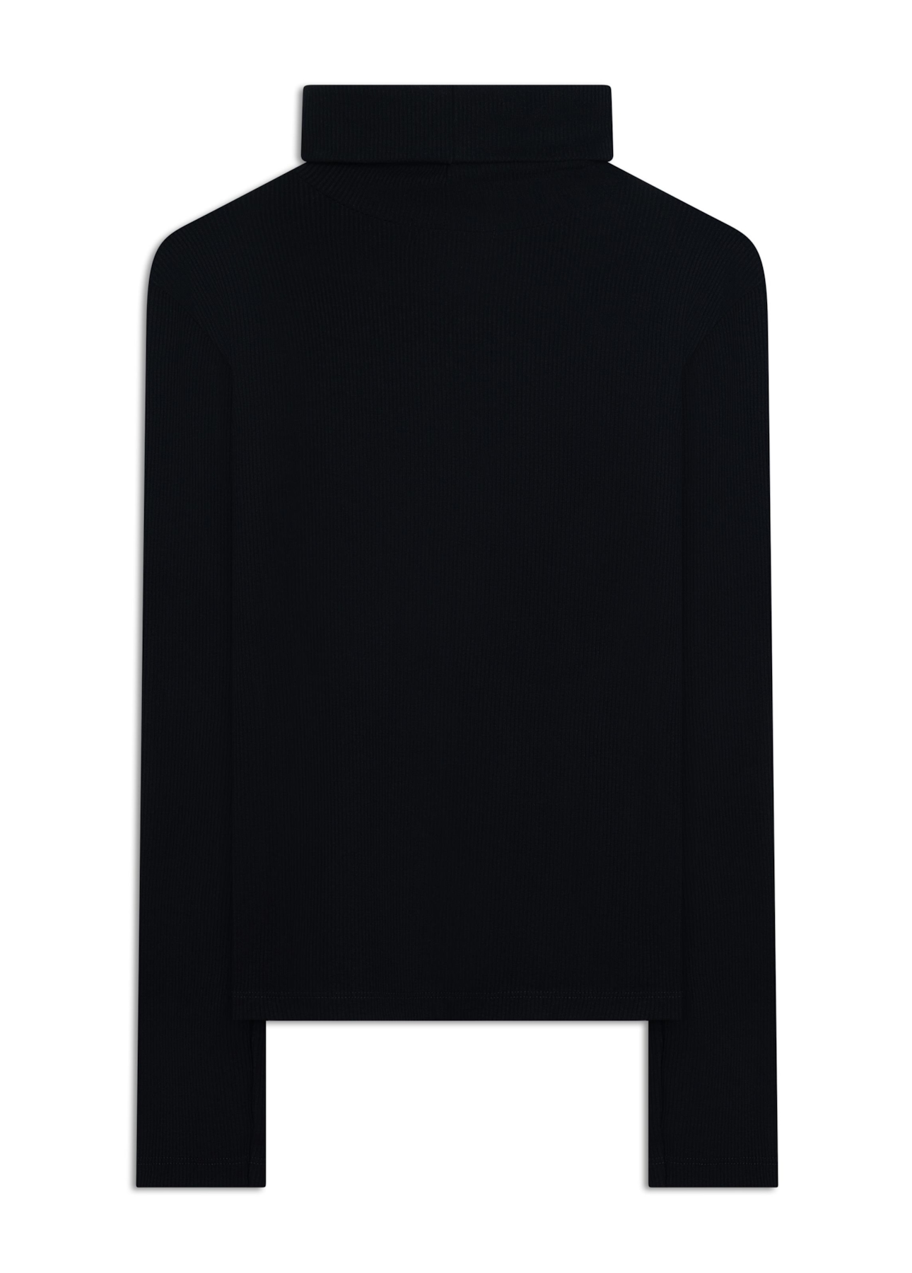Blusa Rib Ellus Gothic Turtleneck Preto