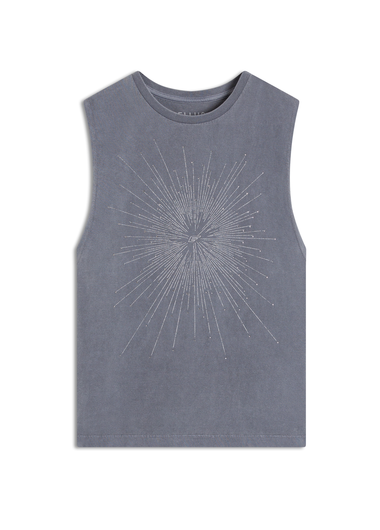Blusa Rib Midnight Blue