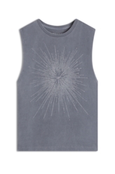 Blusa Rib Midnight Blue