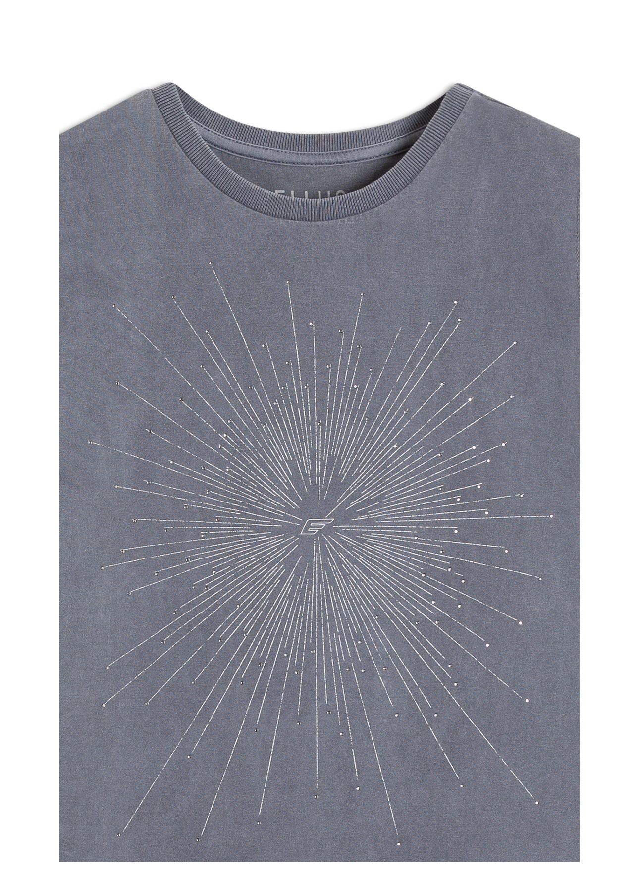 Blusa Rib Midnight Blue
