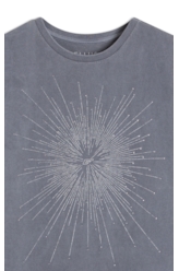 Blusa Rib Midnight Blue