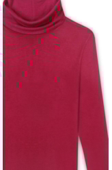 Blusa Rib Overdye Baby Look Violeta