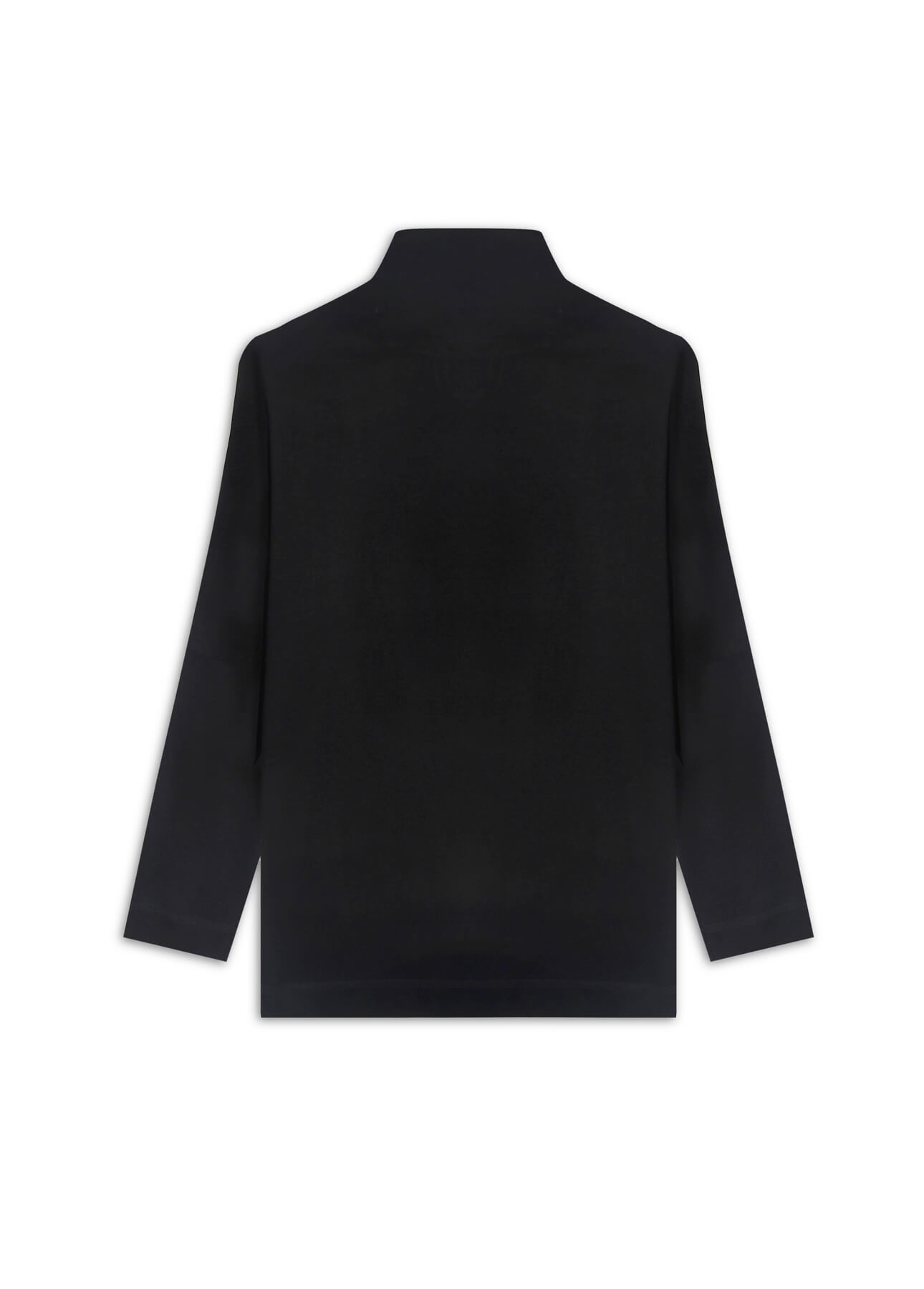Blusa Rib Overdye Cardigan Preto